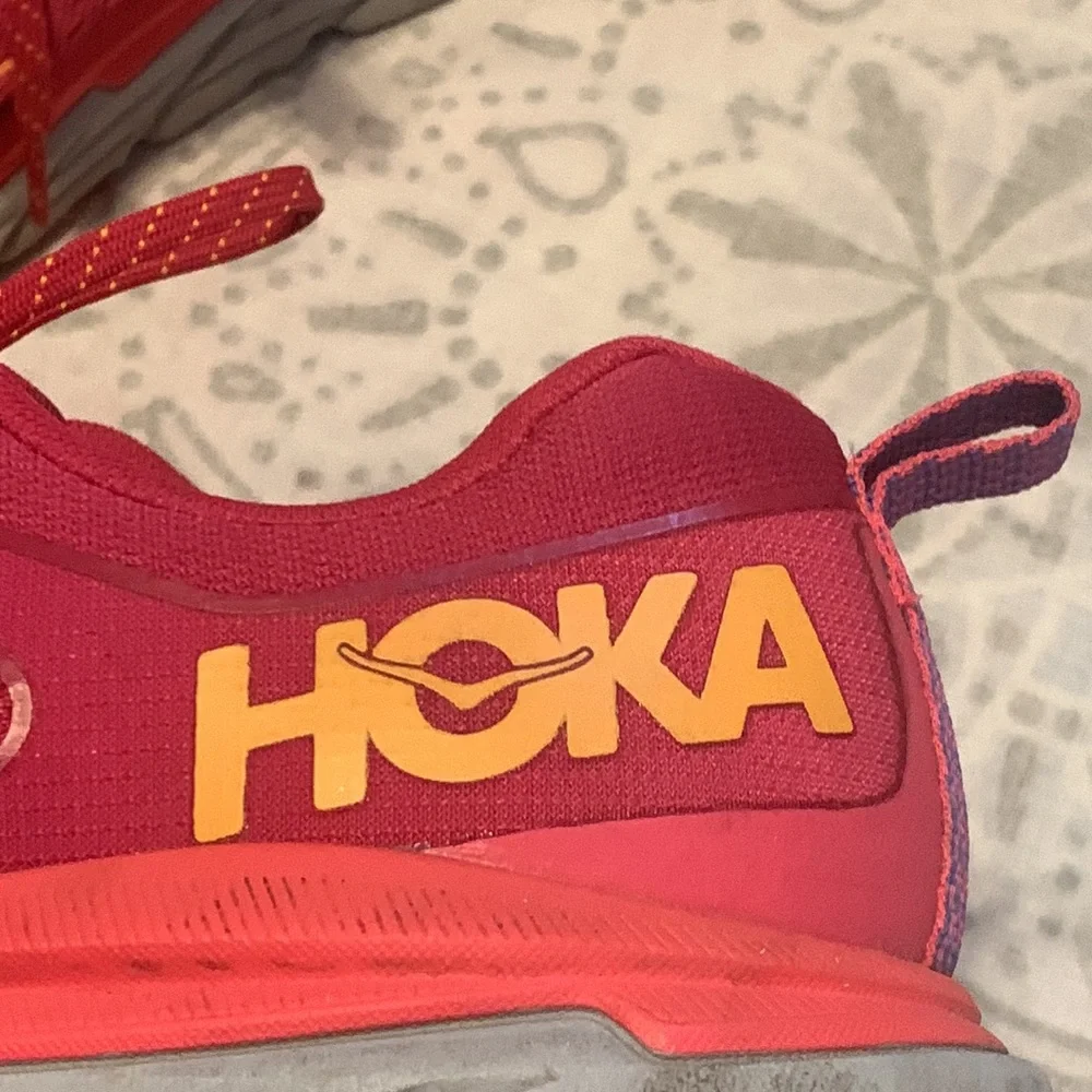 Hoka Challenger ATR 6 Paradise Pink Running Shoes Sneakers Sz 9.5 - Picture 6 of 9